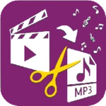 video to mp3 converter android application logo